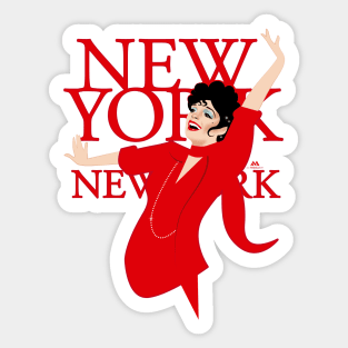 New York, New York Sticker